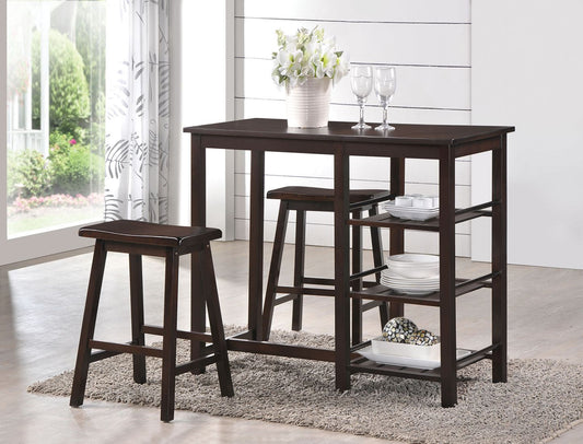 Nyssa Counter Height Set By Acme Furniture | Bar Stools & Table | Modishstore