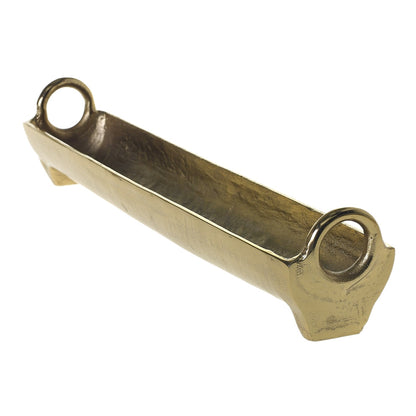 Ellis Gold Metal Trough for Plant Display- Set Of 4 By Accent Decor | Planters, Troughs & Cachepots | Modishstore - 4