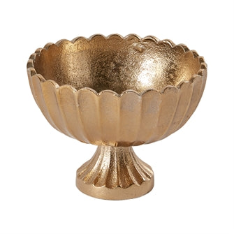 Scallop Compote Set Of 4 By Accent Decor | Planters, Troughs & Cachepots | Modishstore - 3