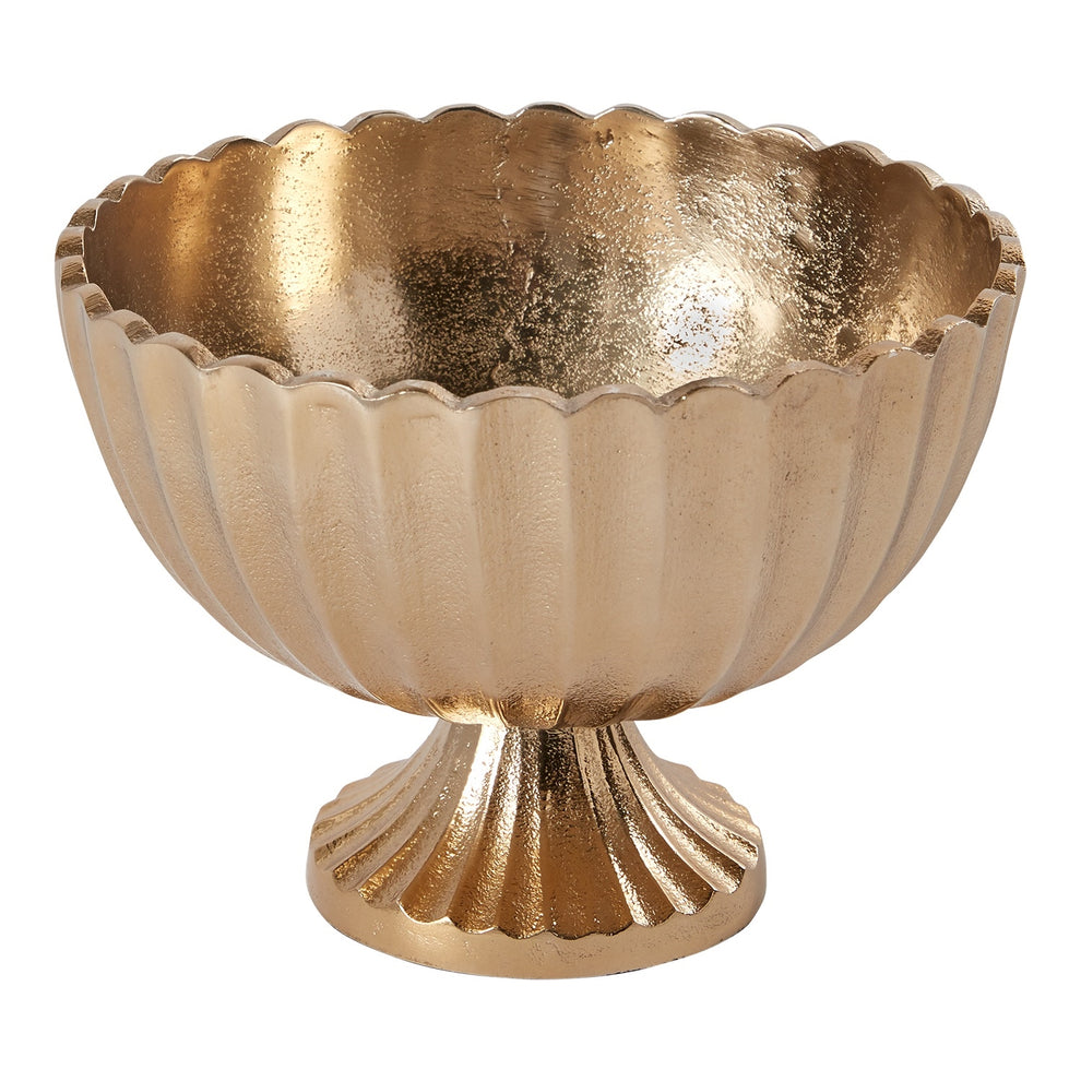 Scallop Compote Set Of 4 By Accent Decor | Planters, Troughs & Cachepots | Modishstore - 4