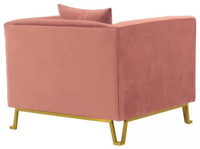 Everest 2 Piece Blush Fabric Upholstered Sofa & Chair Set By Armen Living | Sofas |  Modishstore  - 5