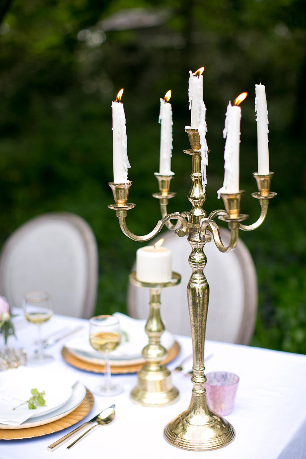Moretti Candelabra By Accent Decor | Candle Holders | Modishstore - 1