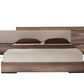 Nova Domus Matteo - Italian Modern Walnut & Fabric Bed | Modishstore | Beds-2