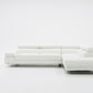 Divani Casa Myst Mini Modern White Eco-Leather Sectional Sofa | Modishstore | Sofas-3