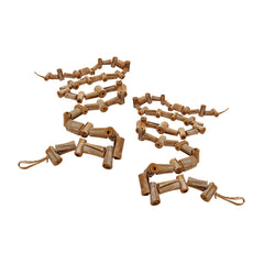 Dimond Home Coco Boat Spiral Garland - Set Of 2