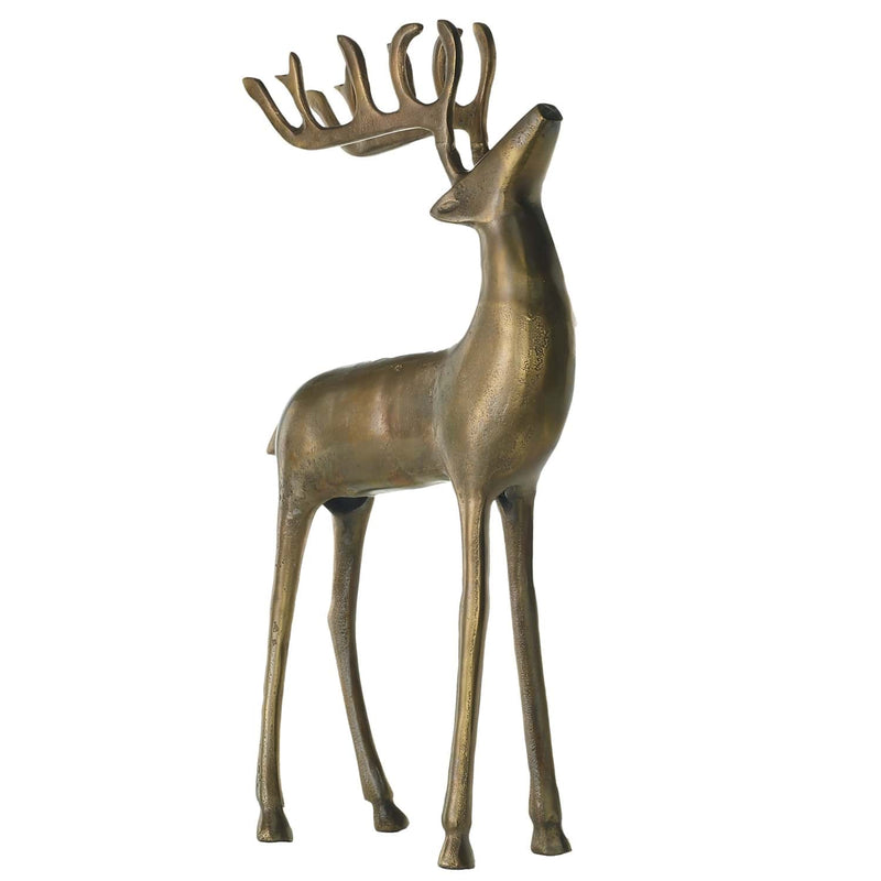Aluminum Reindeer By Accent Decor | Ornaments | Modishstore - 2