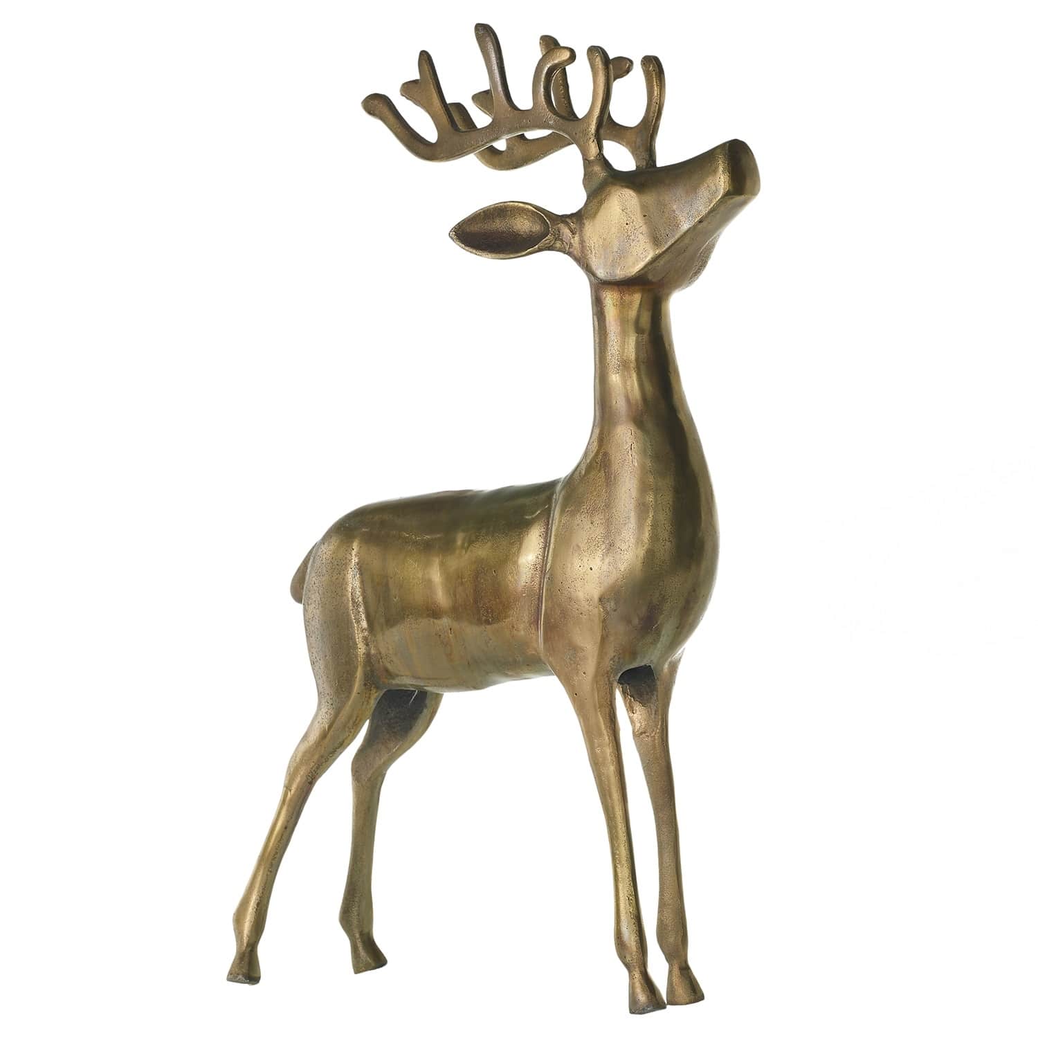 Aluminum Reindeer By Accent Decor | Ornaments | Modishstore - 3