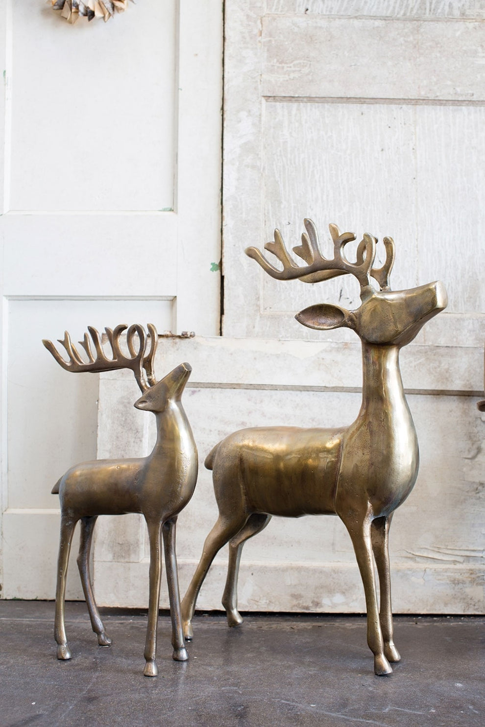 Aluminum Reindeer By Accent Decor | Ornaments | Modishstore - 1
