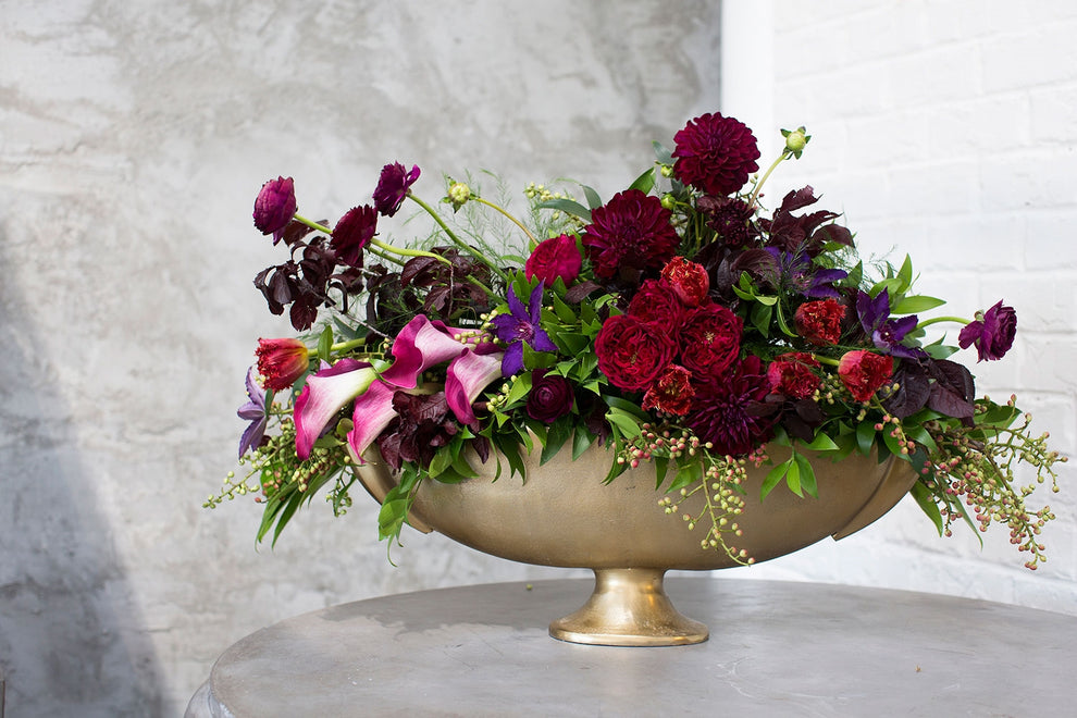 Bentley Bowl Floral Arrangements By Accent Decor | Planters, Troughs & Cachepots | Modishstore - 2
