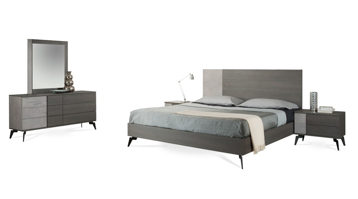 Vig Furniture Nova Domus Italian Modern Faux Concrete & Grey Dresser | Modishstore | Dressers-3