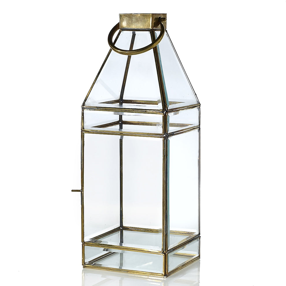 Glass Lantern By Accent Decor | Lanterns | Modishstore - 4