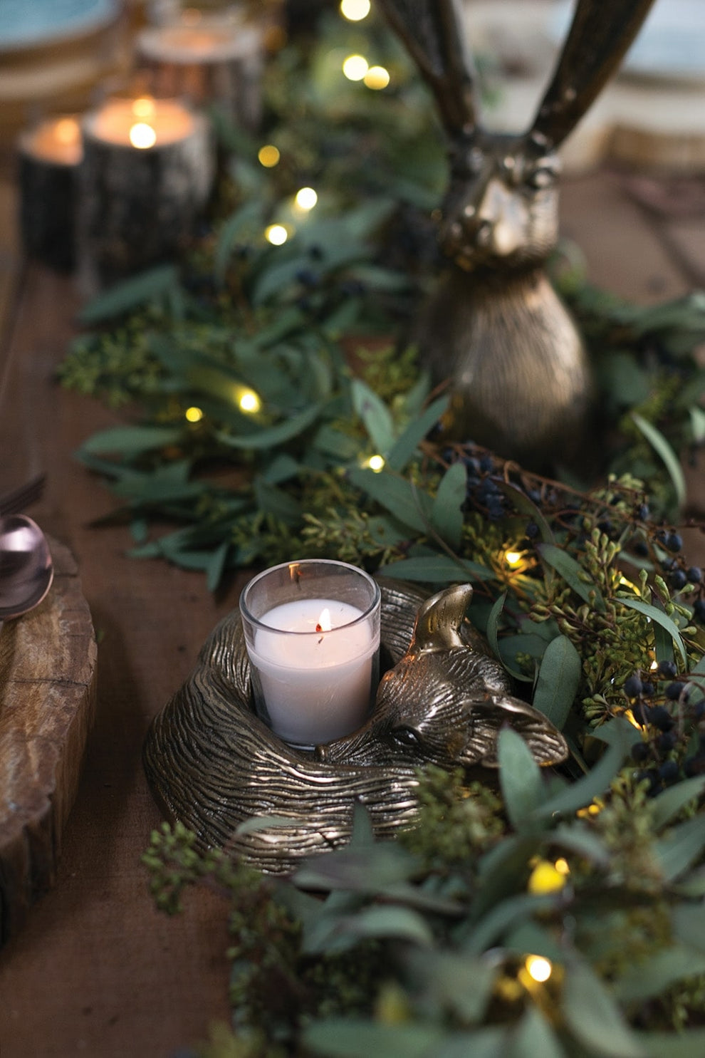 E+E Sleepy Eloise Set Of 4 By Accent Decor | Candle Holders | Modishstore - 2