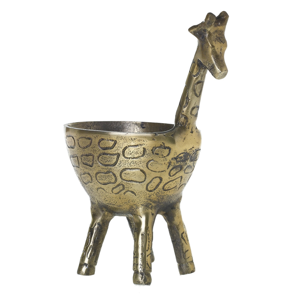 Gia Giraffe Planter Set Of 4 By Accent Decor | Planters, Troughs & Cachepots | Modishstore - 2