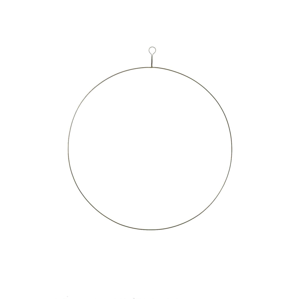 Ring Brass Wreath Set Of 4 By Accent Decor | Garland & Wreath | Modishstore - 5