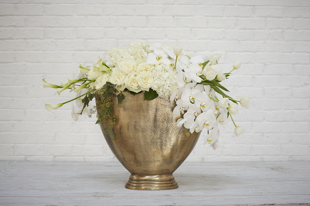 Hugo Urn By Accent Decor | Decor | Modishstore - 1
