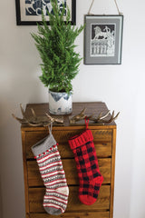 Antler Stocking Holder Set of 2 By Accent Decor