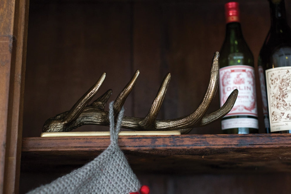 Antler Stocking Holder Set of 2 By Accent Decor | Ornaments | Modishstore - 4