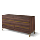 Nova Domus Calabria Modern Walnut Dresser | Modishstore | Dressers-2