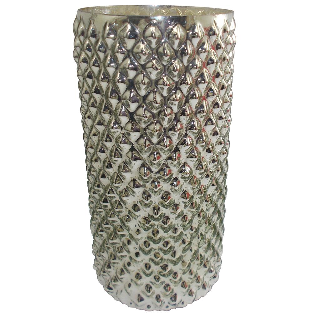 A&B Home Glass Vase - Set of 2 -  Mercury | Vases | Modishstore