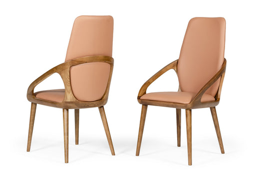 Modrest Valier - Modern Dining Chair (Set of 2) | Modishstore | Dining Chairs