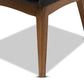 Baxton Studio Nexus Mid-Century Modern Walnut Wood Finishing Dark Grey Fabric Dining Armchair (Set of 2) | Dining Chairs | Modishstore - 6