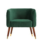 Modrest Bethel Modern Green Velvet Accent Chair | Modishstore | Accent Chairs-2