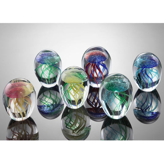 AG Mini Jellyfish S/12 6 Color By SPI HOME | Sculptures | Modishstore