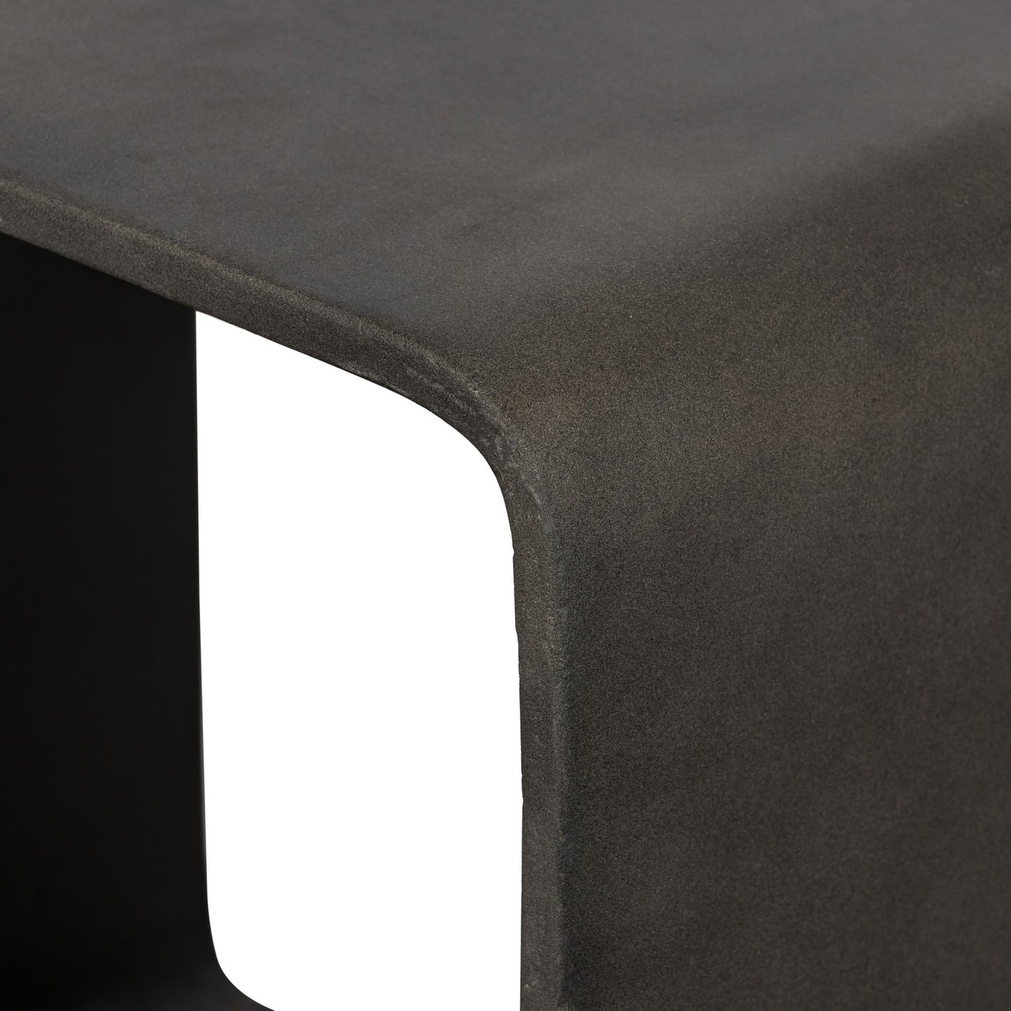 Modrest Pickens - Modern Dark Grey Concrete Cube Shelf-4