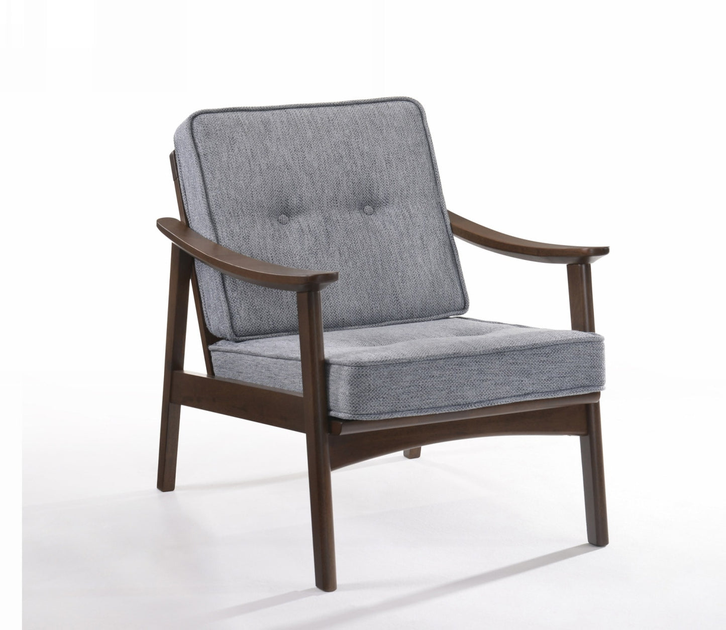 Modrest Andie - Modern Dark Grey Accent Chair | Modishstore | Accent Chairs
