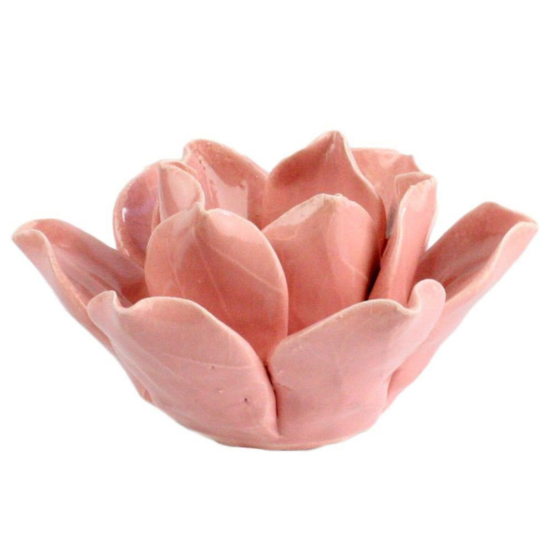 HomArt Lotus Tea Light Holder - Pink-5