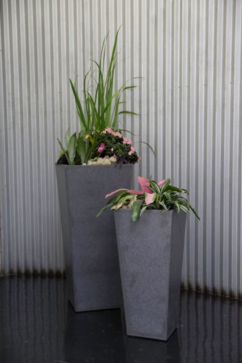 Tower Vase By Accent Decor | Vases | Modishstore - 1