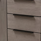 baxton studio nash rustic platinum wood 3 drawer sideboard buffet | Modish Furniture Store-6