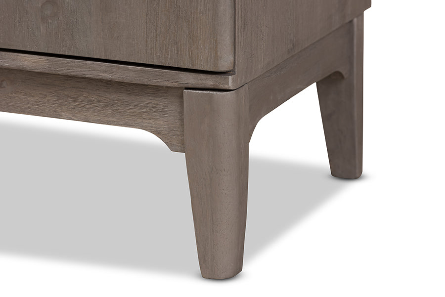 baxton studio nash rustic platinum wood 3 drawer sideboard buffet | Modish Furniture Store-8