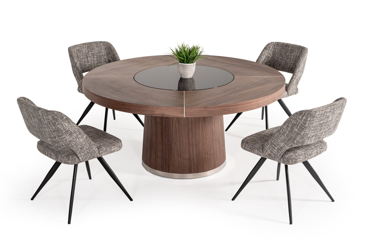 Modrest Houston - Round Modern Dining Table-2