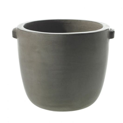 Dim Natural Grey Concrete Planter Pot By Accent Decor- 3 sizes | Planters, Troughs & Cachepots | Modishstore - 2