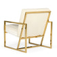 Divani Casa Baylor - Modern Off-White Accent Chair-4