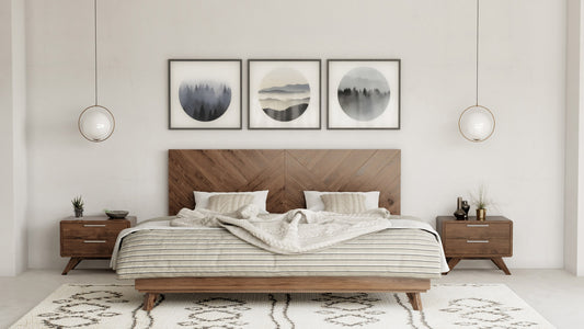 Nova Domus Soren - Modern Walnut Bed | Modishstore | Beds