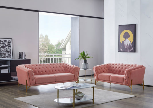 Divani Casa Keswick - Modern Grey Fabric Sofa | Modishstore | Sofas
