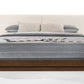 Modrest Tokyo - Contemporary Walnut and White Platform Bed | Modishstore | Beds