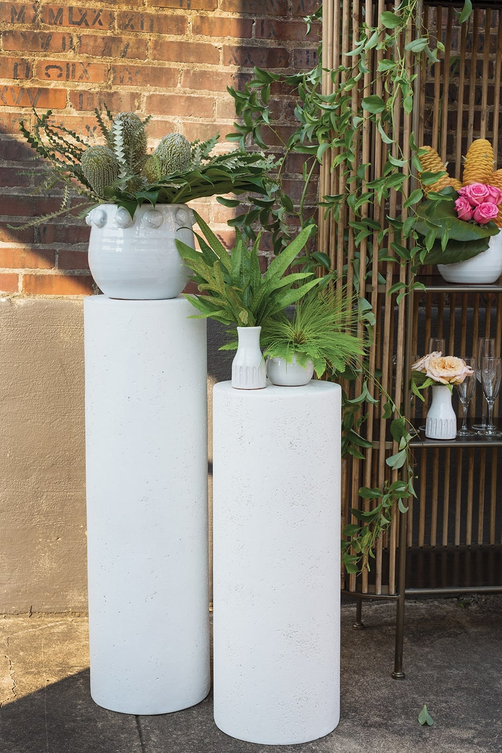 Antigua Planter By Accent Decor | Outdoor Planters, Troughs & Cachepots | Modishstore - 1