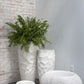 Tahiti Bowl/Planters in White Fiber Composite By Kalalou | Planters, Troughs & Cachepots | Modishstore - 1