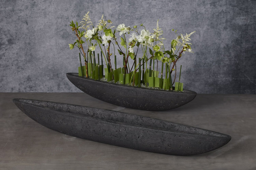 Bahia Boat Accent Decor | Outdoor Planters, Troughs & Cachepots | Modishstore - 4