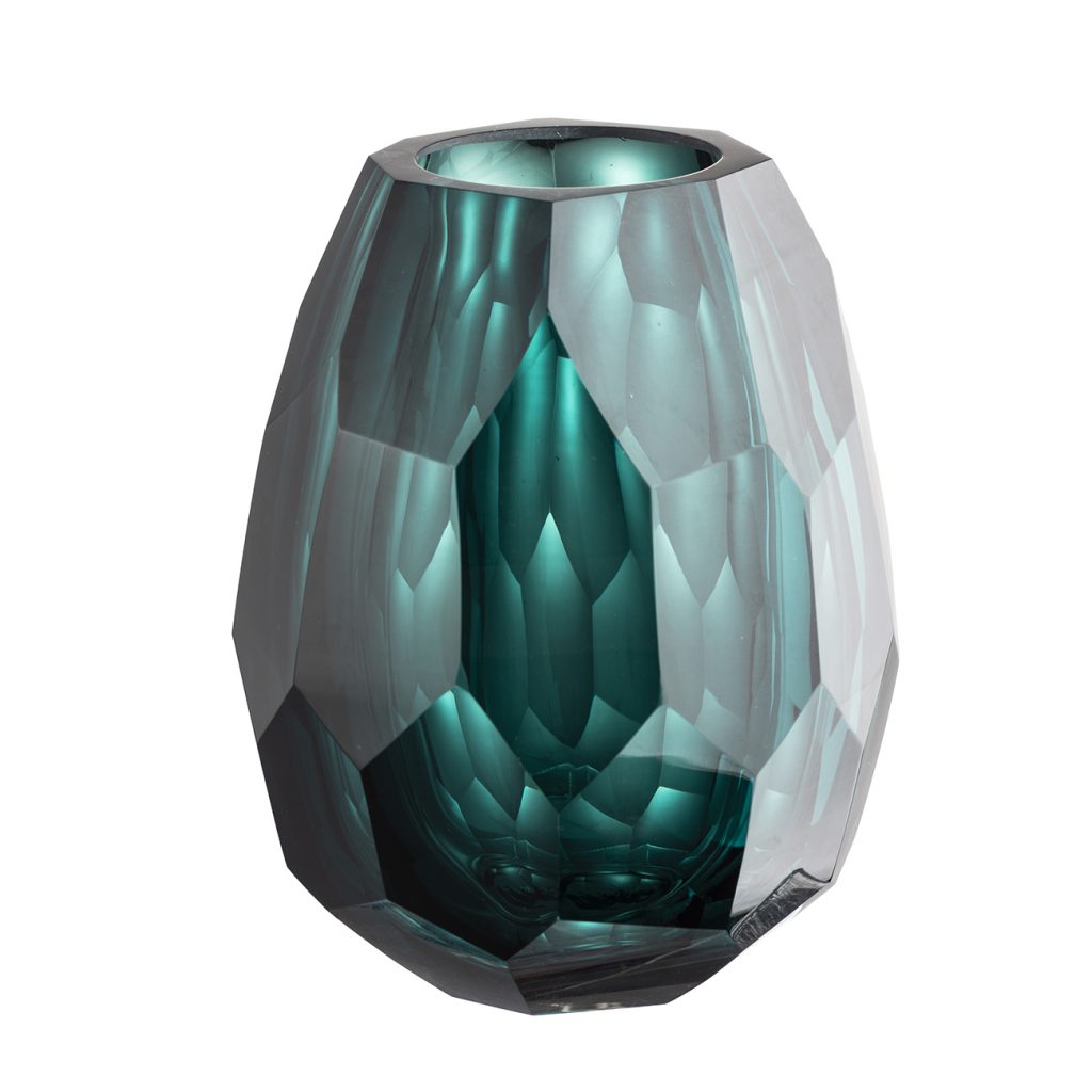 A&B Home Green Diamond Vase | Vases | Modishstore - 11