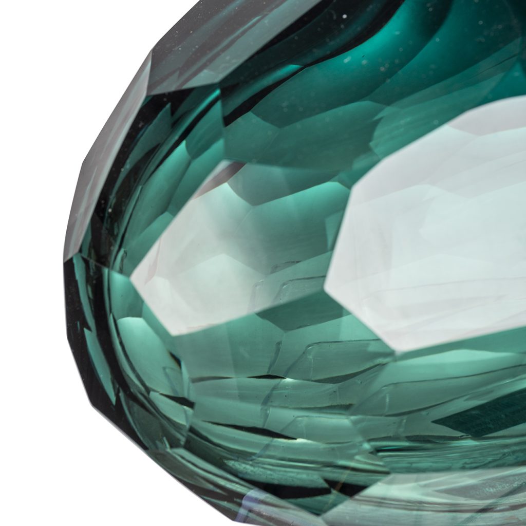 A&B Home Green Diamond Vase | Vases | Modishstore - 3