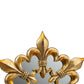 A&B Home Antique Gold Fleur-de-lis Wall Mirror | Mirrors | Modishstore - 4