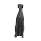 A&B Home Matte Black Finish Stunning Dog Statue | Animals & Pets | Modishstore - 3