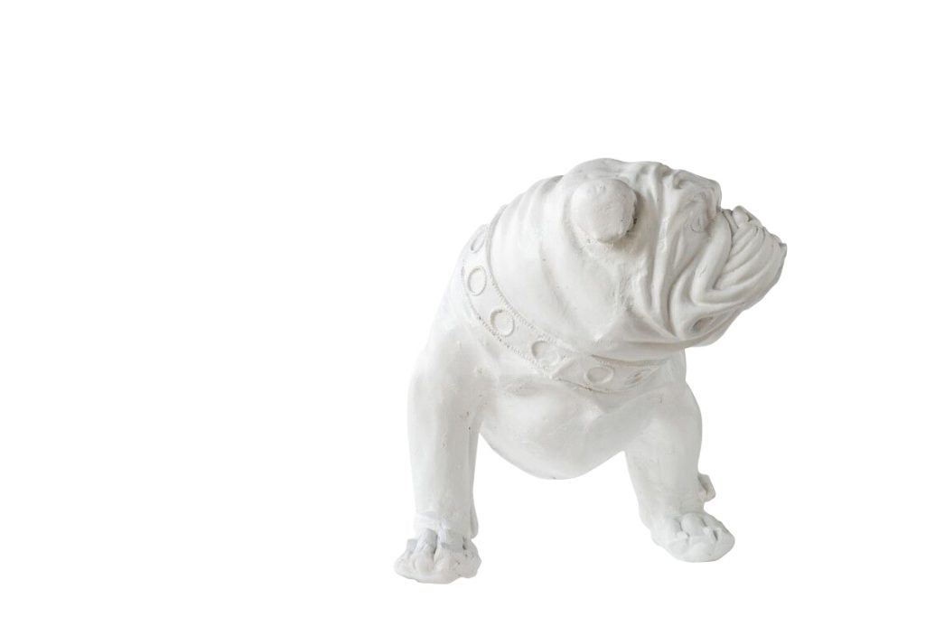 A&B Home Glossy White Dog | Animals & Pets | Modishstore - 3