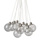 A&B Home Industrial Drop Globes Chandelier | Chandeliers | Modishstore