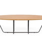 Modrest Esther - Industrial Large Oak Coffee Table | Modishstore | Coffee Tables-2