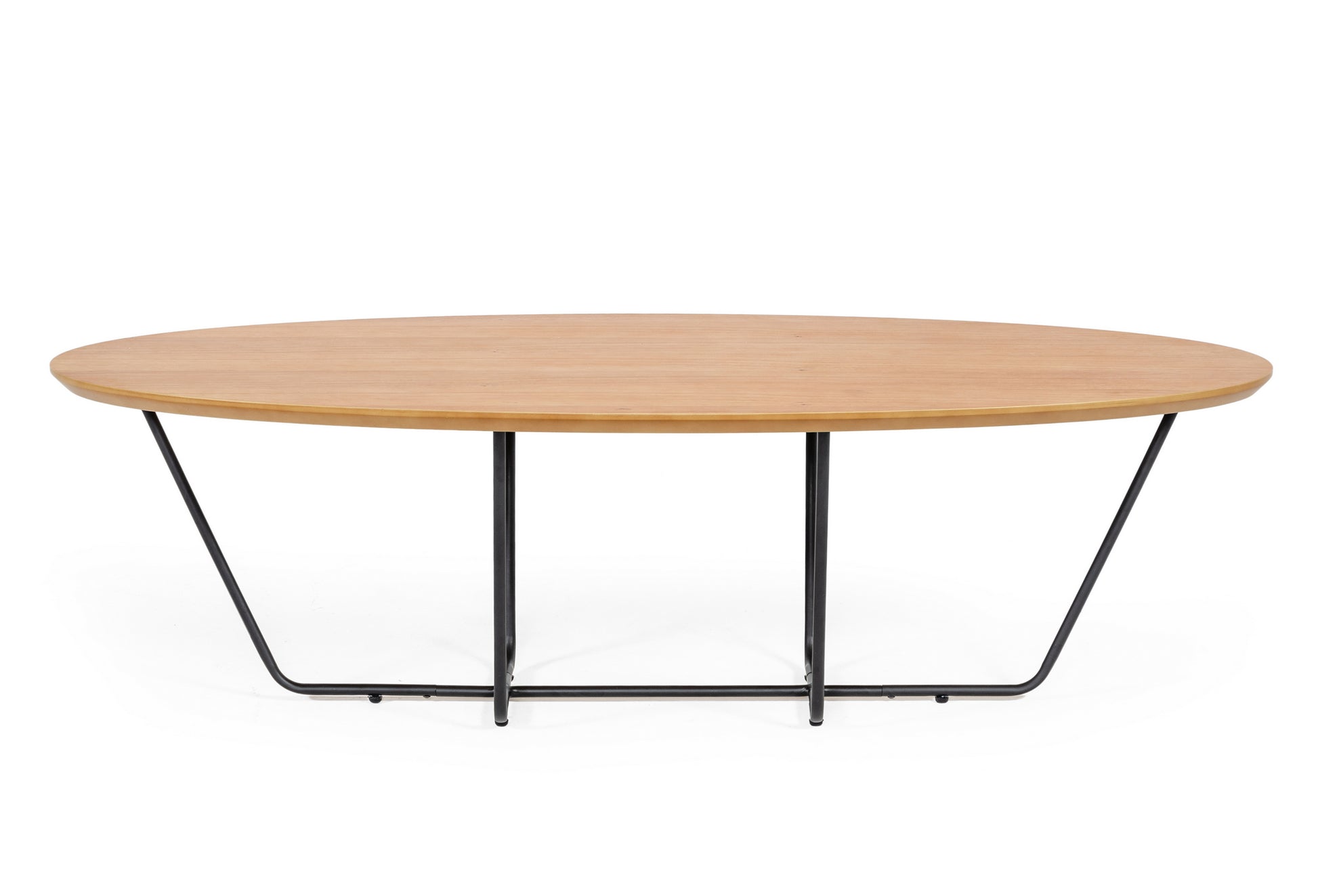 Modrest Esther - Industrial Large Oak Coffee Table | Modishstore | Coffee Tables-2
